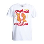 T - shirt manches courtes john doe tiger i blanc