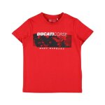 T - shirt manches courtes kenny ducati corse box 93 kid red