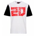 T - shirt manches courtes kenny fabio quartararo cyber 20 white