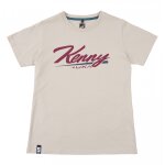 T - shirt manches courtes kenny femme casual dirt ecru