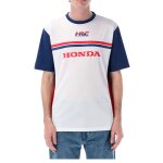 T - shirt manches courtes kenny honda racing white blue red
