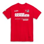 T - shirt manches courtes kenny marc marquez world champion 2025 ducati red