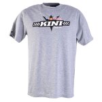 T - shirt manches courtes kini red bull finish flag grey anthracite