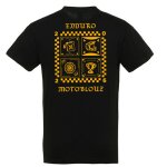 T - shirt manches courtes motoblouz enduro 2026 enfant noir