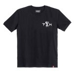 T - shirt manches courtes pando moto mike moto wing black