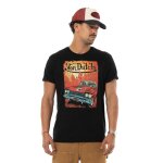 T - shirt manches courtes von dutch flame noir