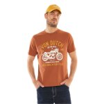 T - shirt manches courtes von dutch hit marron
