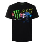 T - shirt manches courtes vr 46 monster 46 black