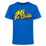 T - shirt manches courtes vr 46 46 the doctor bleu