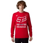 T - shirt manches longues fox honda red