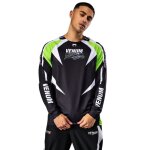 T - shirt manches longues venum x bud racing dry - tech noir / blanc / vert