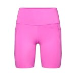 Short fox motive biker short - femme magenta