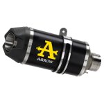 Silencieux arrow indy - race embout carbone alu dark