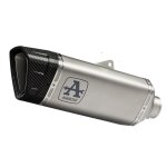 Silencieux arrow pista titane embout carbone titanium