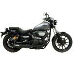 Silencieux arrow rebel dark embout carbone