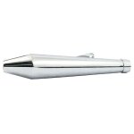Silencieux brazoline megaphone chrome adaptable chrome
