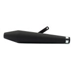 Silencieux brazoline megaphone noir adaptable noir