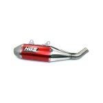 Silencieux hgs slip - on steel oem red