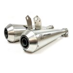 Silencieux iron head conical inox inox