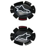 Sliders genoux alpinestars gp tech black / white