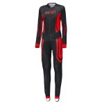 Sous - combinaison held race skin pro femme noir / rouge