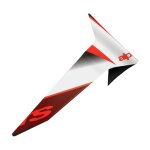 Spoiler casque alpinestars team standard - supertech r10 black red glossy