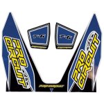Stickers pro circuit t6 dark blue