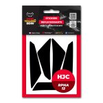 Stickers r�fl�chissants fear the yellow bear replica hjc rpha 12 black