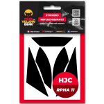 Stickers r�fl�chissants fear the yellow bear replica hjc rpha11 black