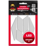 Stickers r�fl�chissants fear the yellow bear replica ls2 advant - x white