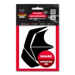 Stickers r�fl�chissants fear the yellow bear replica shark spartan rs black