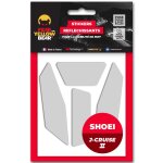 Stickers r�fl�chissants fear the yellow bear replica shoei j - cruise ii white