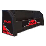 Support bouteille matrix concepts 6 emplacements rouge