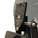 Support gps motoboxer amps d�port� pour barre 12mm