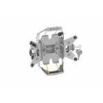 Support gps touratech pour guidon zumo 590 / 595 lm - argent