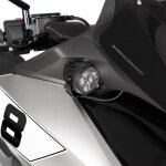 Support phare barracuda pour feux additionnels noir