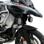 Support phare denali pour bmw r 1200 gs adv - r 1250 gs / adventure noir