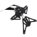 Support de plaque barracuda noir noir