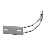 Support de plaque highway hawk support de plaque de roue chrome