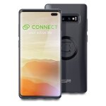 Support smartphone sp connect pro + coque + protection samsung galaxy s10 + noir