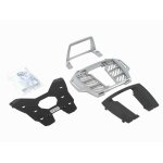 Support top case hepco & becker alurack - argent