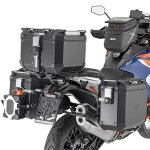 Support valises givi pl one fit monokey cam - side trekker outback noir