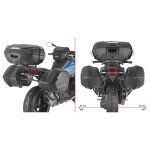 Support valises givi pour valises v35 / v37