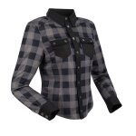 Surchemise moto segura lady jovan noir / gris