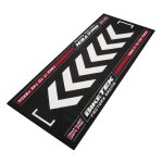 Tapis environnemental biketek moto series 7 british - 190x80cm noir