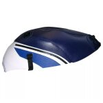 Tapis de r�servoir bagster bleu fonc� / blanc / pointe bleue