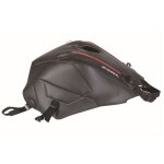 Tapis de r�servoir bagster noir mat graine / co rouge