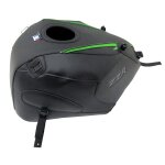 Tapis de r�servoir bagster noir mat graine / vert nacre