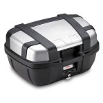 Top case givi monokey trekker 52l finition aluminium