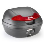 Top case givi monolock e340 noir rouge